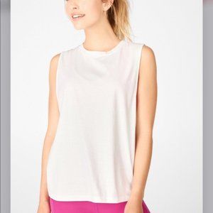 Fashion | Soft Cotton Modal Blend Sleeveless Muscle Tee Tank